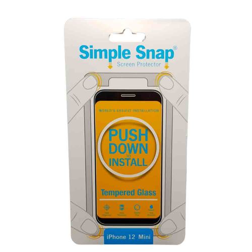 SIMPLE-SNAP-Mica-protectora-de-vidrio-templado-para-iPhone-12-Mini-170-10094