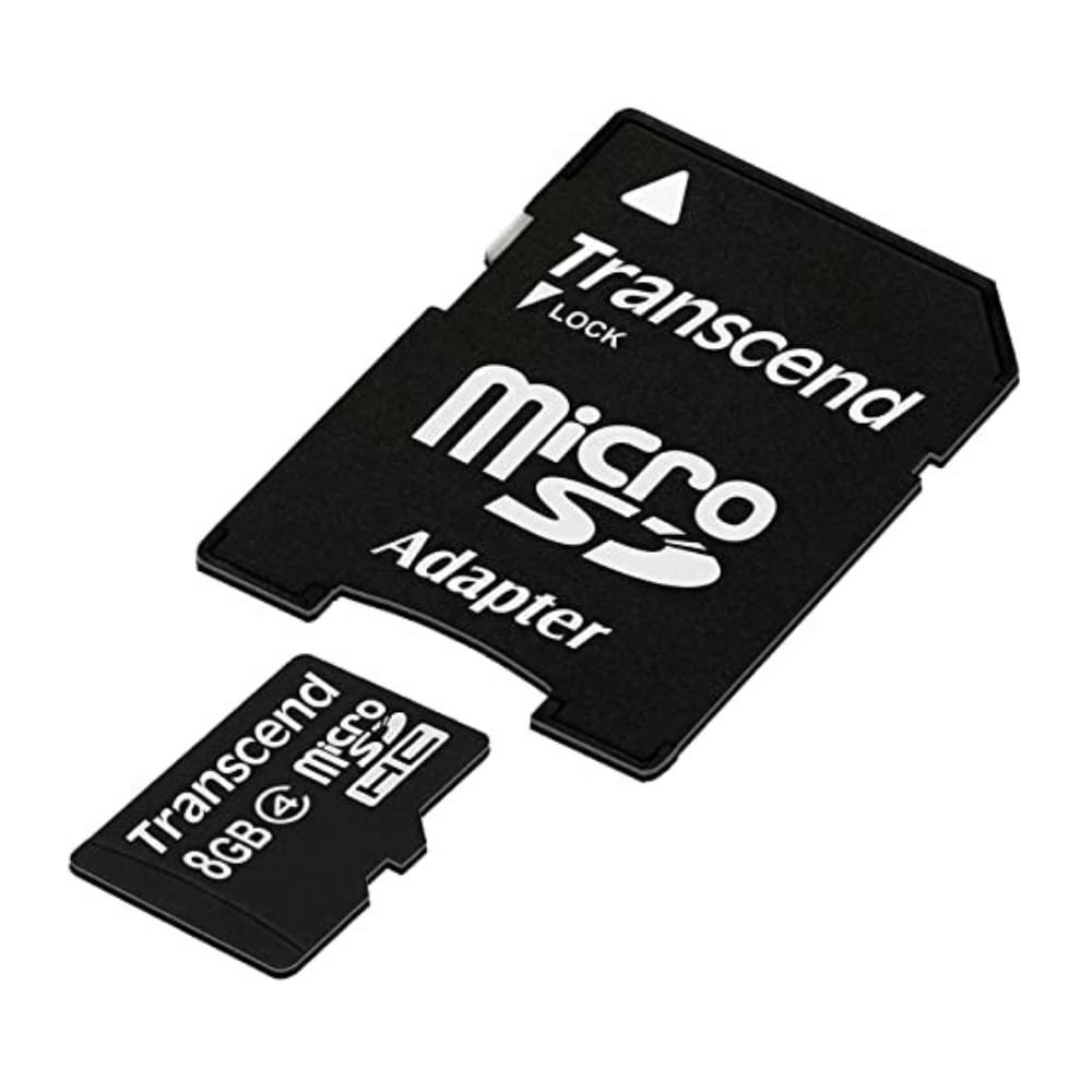 Tarjeta micro SD de 8 Gb clase 4 - TS8GUSDHC4 - MaxiTec