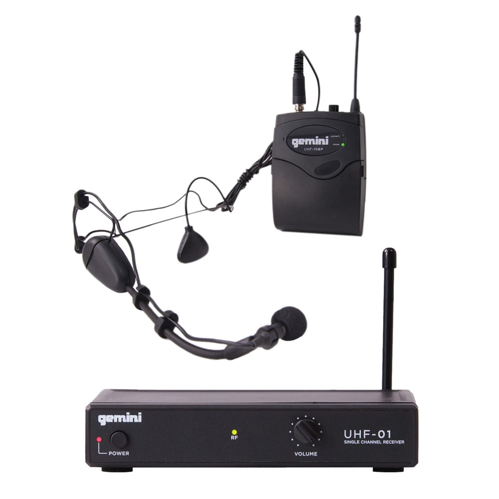 Sistema de micrófono inalámbrico profesional - UHF-01HL-F2 - MaxiTec