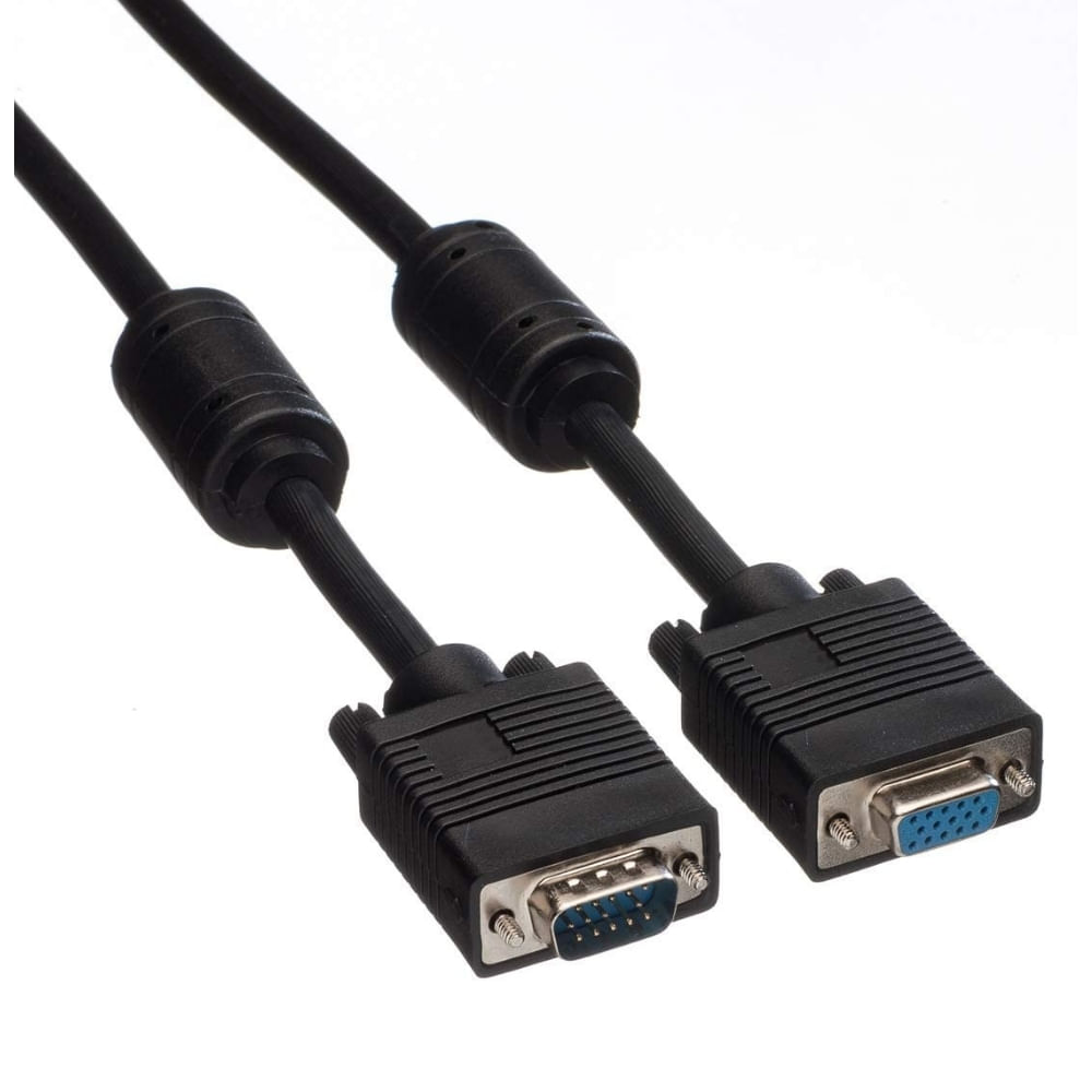 Cable para monitor de 3,04 m svga m/h con núcleos de ferrita - 88