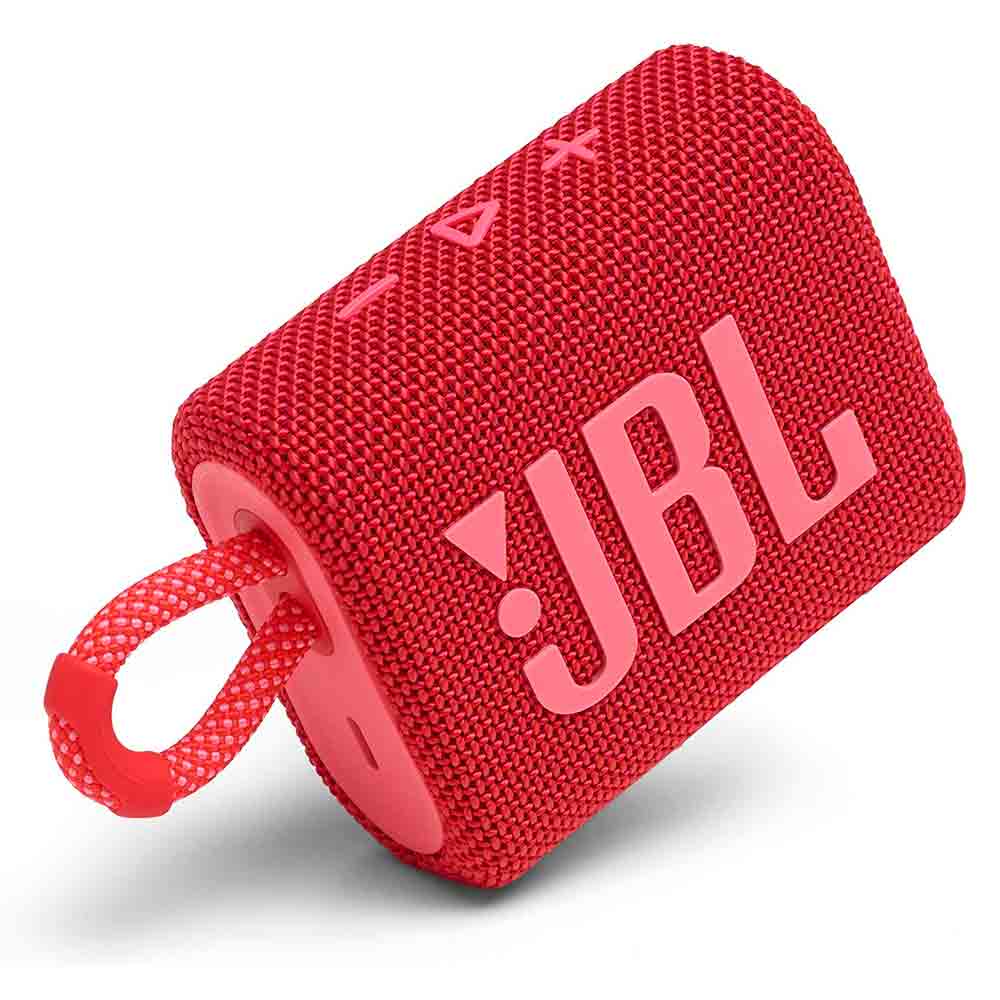 Parlante portátil inalámbrico JBL Go 3 Rojo - JBLGO3REDAM - MaxiTec