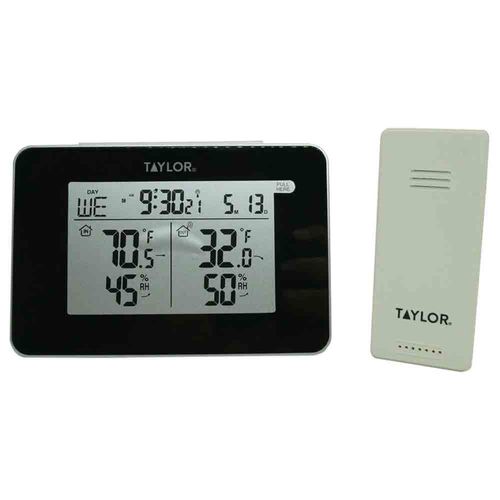 Termómetro medio digital hidráulico - Sensor de temperatura y humedad  exterior Optithermo