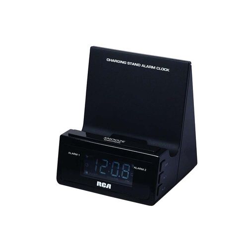 RCA-Base-para-smartphone-o-tablet-con-reloj-despertador-y-puerto-de-carga-USB-120-2509