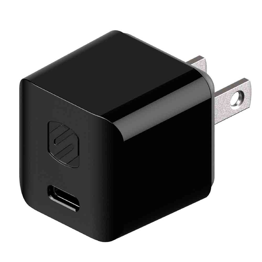 Cargador rápido USB-C Mini Cube PowerVolt de 20 W - HPDC20-SP - MaxiTec