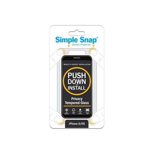 SIMPLE-SNAP-Mica-protectora-de-vidrio-templado-con-privacidad-para-iPhone-6-6S-170-10020