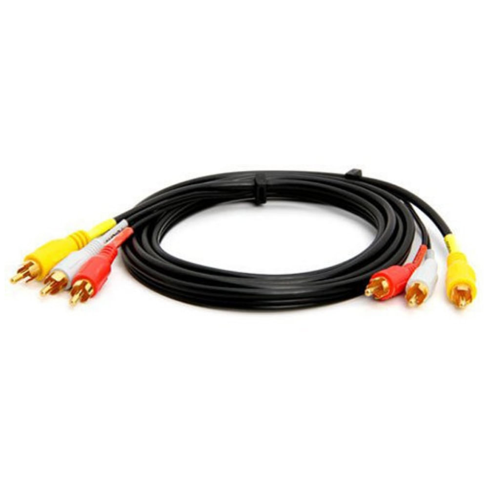 Cable RCA Con Salida Aux Reforzado - Celulares Ecuador