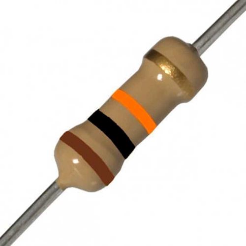 Just De Honest 200 Stück Widerstände 10 KOhm - Carbon Widerstand 0,25W 5%