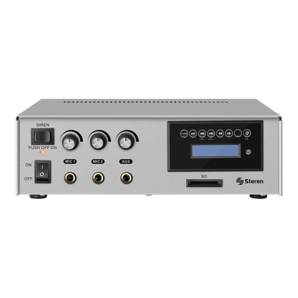 Amplificador de audio de 40W con conexión bluetooth - AMP-041SD - MaxiTec