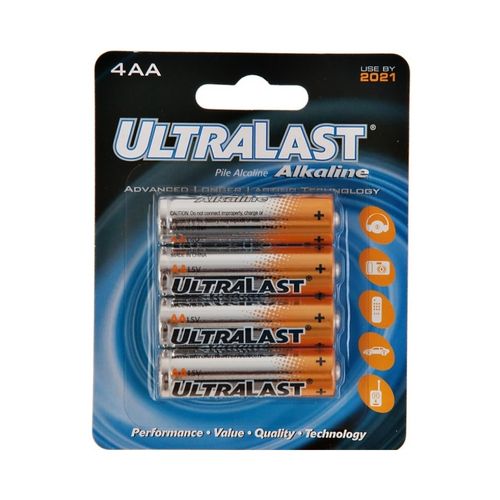 ULTRALAST-Pilas-alcalinas-AA-paquete-de-4-unidades-230-3010