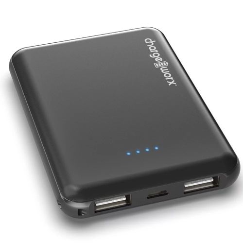 Cargador portátil para celulares con puerto USB y 2000 mAh - CHA-CX6505BL -  MaxiTec