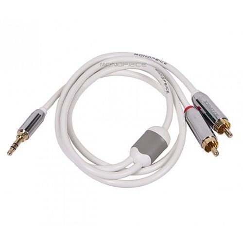 MONOPRICE-Cable-adaptador-de-audio-estereo-3.5mm--macho--a-2-rca--macho--0.91m-150-3561