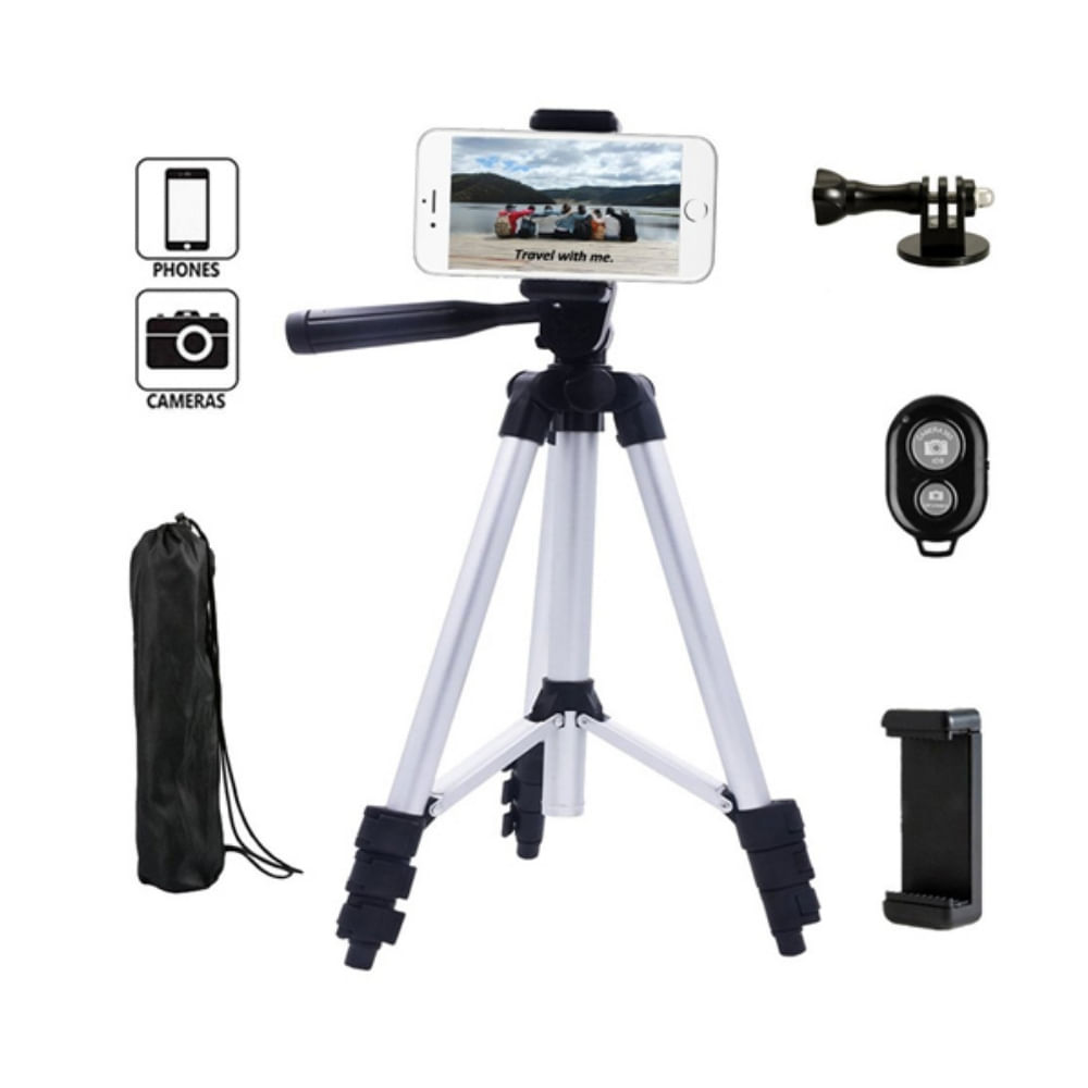 Trípode para smartphone y cámaras digitales - MOV-049 - MaxiTec