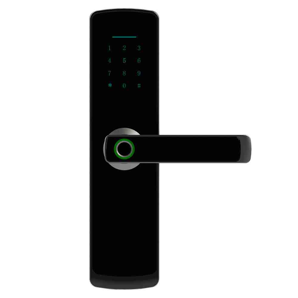Cerradura Smart con Wi-Fi, Huella Dactilar, Código, Tarjeta Magnética y  Llave - R1-US - MaxiTec