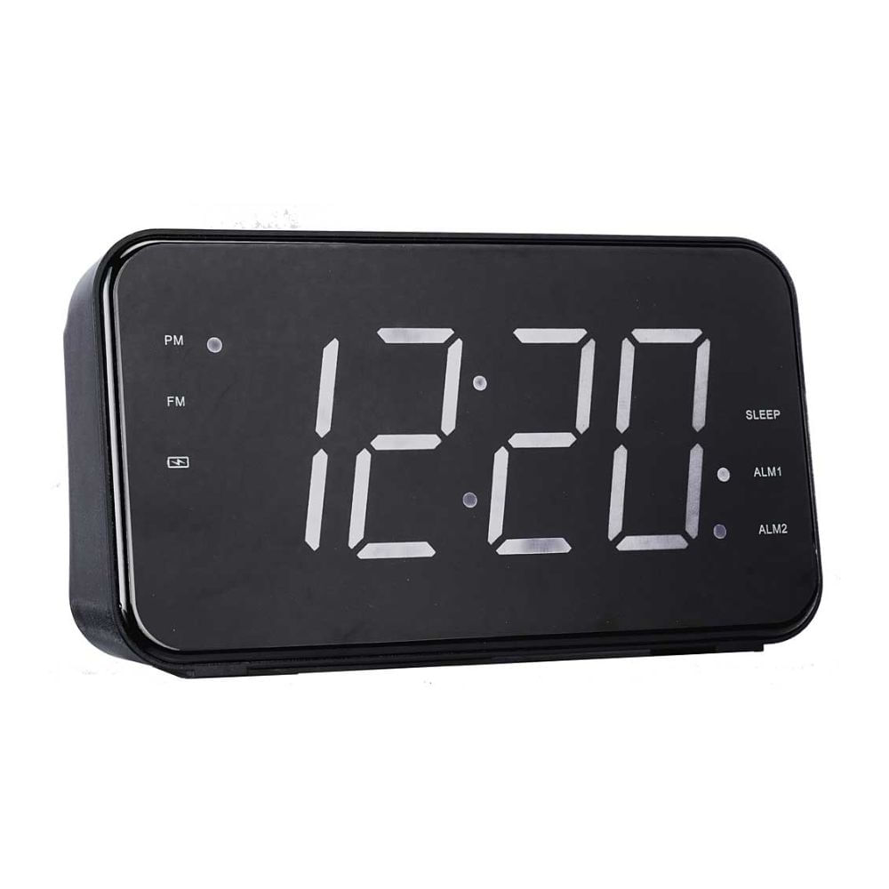 COBY Radio Despertador AM/FM CR-A108I Para Ipod Con Reloj Despertador Dual