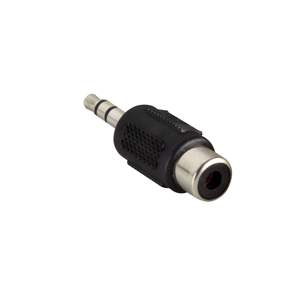 Conector adaptador de audio rca (hembra) a 3.5mm (macho) - CS-ADPT35SRCAM -  MaxiTec