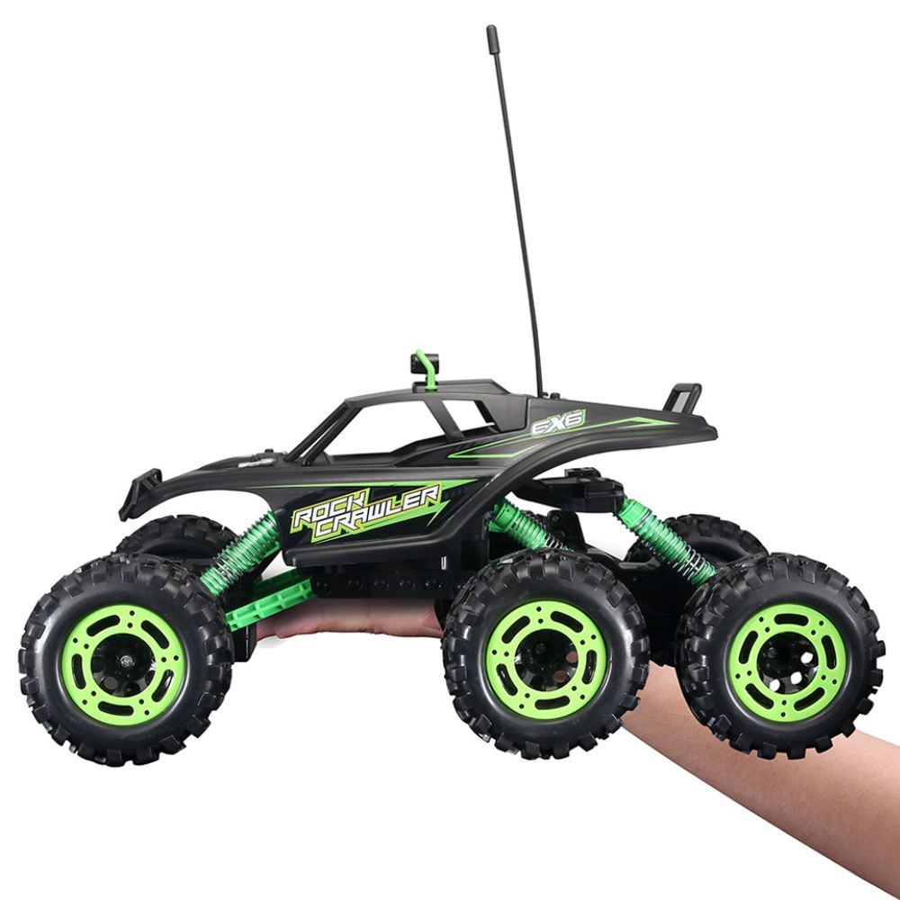 Todoterreno Rock Crawler clásico 6x6 a control remoto 82745 MaxiTec