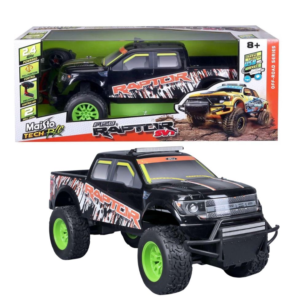 Ford f-150 Raptor con control remoto - 81601/14023 - MaxiTec