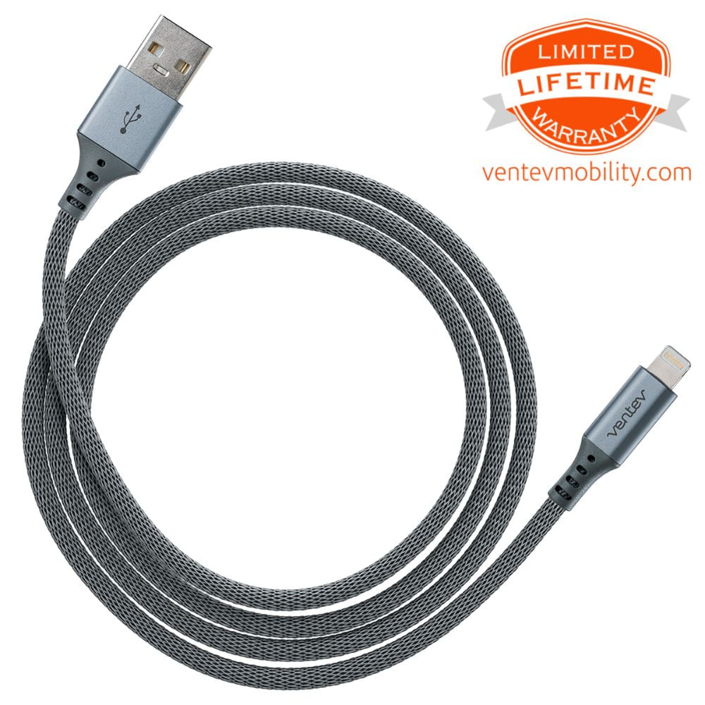 Cable lightning a USB-A para carga y sincronización de 1.2 metros