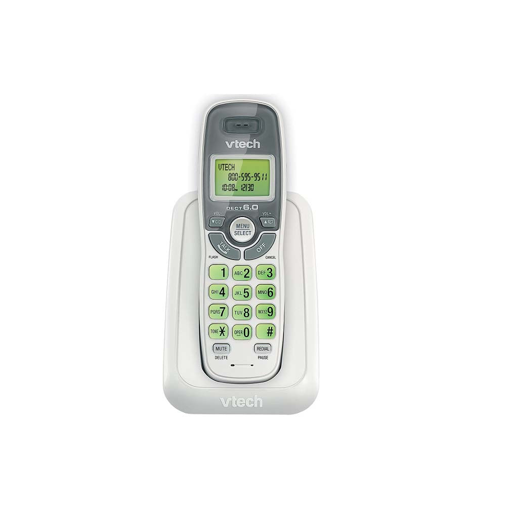 Teléfono inalámbrico con identificador de llamadas CID, 1 auricular y  tecnología DECT 6.0 - CS6114 - MaxiTec