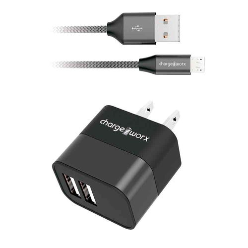 CHARGEWORX-Cargador-USB-de-pared-doble---cable-micro-USB-290-9081