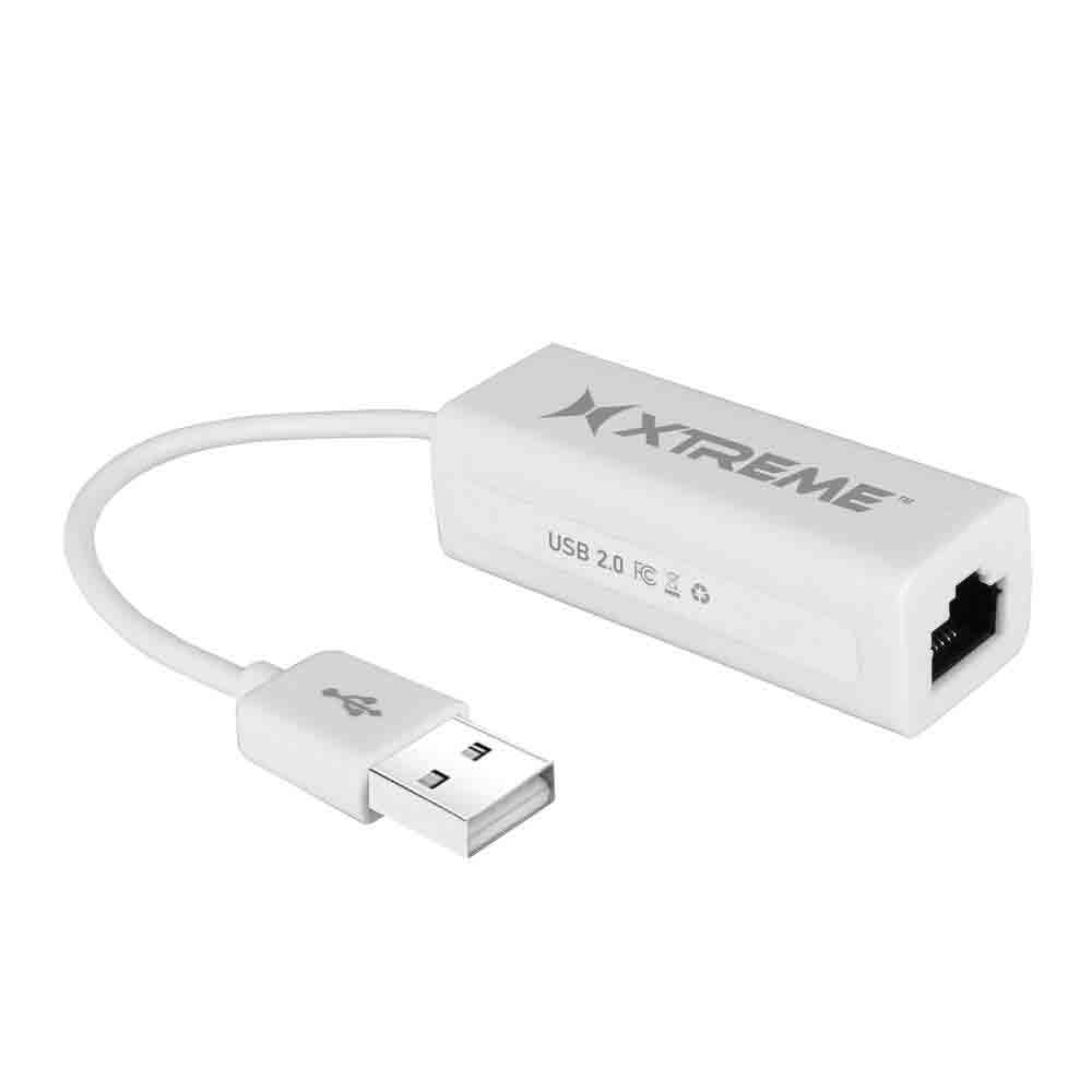 Adaptador USB a Ethernet - XCA2-1022-BLK - MaxiTec