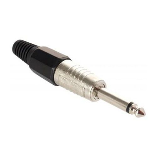 STEREN-Plug-6.3-mm-Monoaural-Reforzado-Negro---Conector-de-Audio-de-Alta-Durabilidad-290-9122
