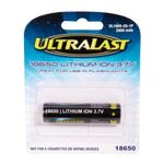 Batería Recargable Ultralast 3005847 de Litio-Ion 18650 3.7V 2600Ah -  Energía en Tus Manos - UL1865-26-1P - MaxiTec