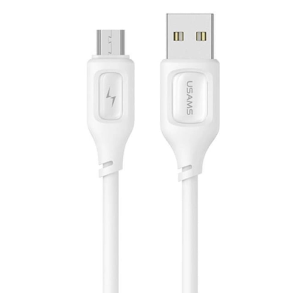 Cable USB - USB C 3A para carga rápida y transferencia de datos 2 m blanco