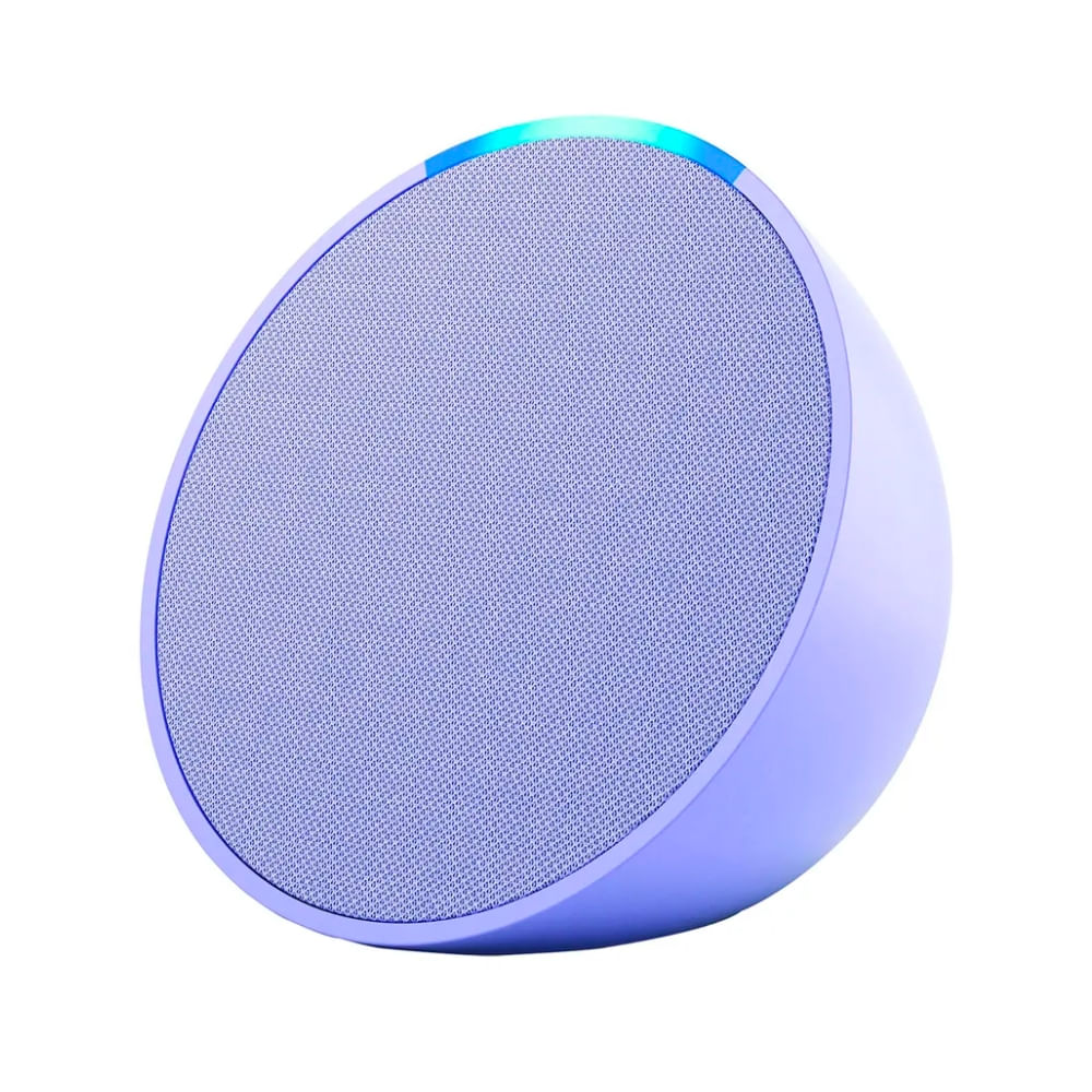 Echo Pop, Parlante inteligente y compacto con sonido definido y Alexa, Lavanda