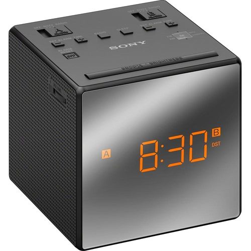 Reloj despertador con doble alarma, radio AM/FM y Snooze - NRC-170