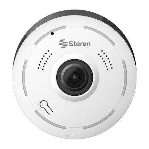 STEREN Cámara Wi-Fi Full HD 360 grados - Vigilancia Integral y Conectividad 490-3025