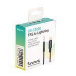 SARAMONIC Cable Adaptador Saramonic SR-C2000 TRS 3.5mm a Lightning Apple, 22.86 cm 120-2969