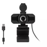 MONOPRICE Camara Web USB de 2MP con 1080p y Cubierta de Privacidad - Ideal para videoconferencias 260-6295