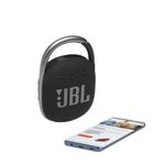 JBL JBL Clip 4: Parlante Bluetooth Portátil con Sonido Pro Original - Negro 400-6277