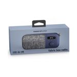 ENERGY SISTEM Radio Portátil Azul  con Diseño Moderno y Funcional 120-2978