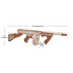 ROKR Kit Modelo Subfusil Thompson de Madera 3D - ROKR LQB01 600-1509