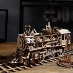 ROKR ROKR LK701 Locomotora Clásica Rompecabezas Puzzle 3D de Madera 600-1518