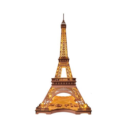 ROLIFE Rolife Night of The Eiffel Tower Rompecabezas Puzzle 3D de Madera 600-1517
