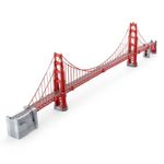 FASCINATION Rompecabezas de Metal 3D Metal Earth Golden Gate Bridge 600-20311