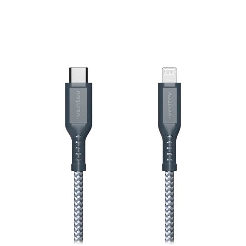 VENTEV Cable Trenzado Ventev USB-C a Apple Lightning de Alta Velocidad 1.8m 120-2987
