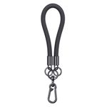 USAMS Correa de Muñeca para Teléfono de 8mm, Longitud 30cm - Negra 170-5000