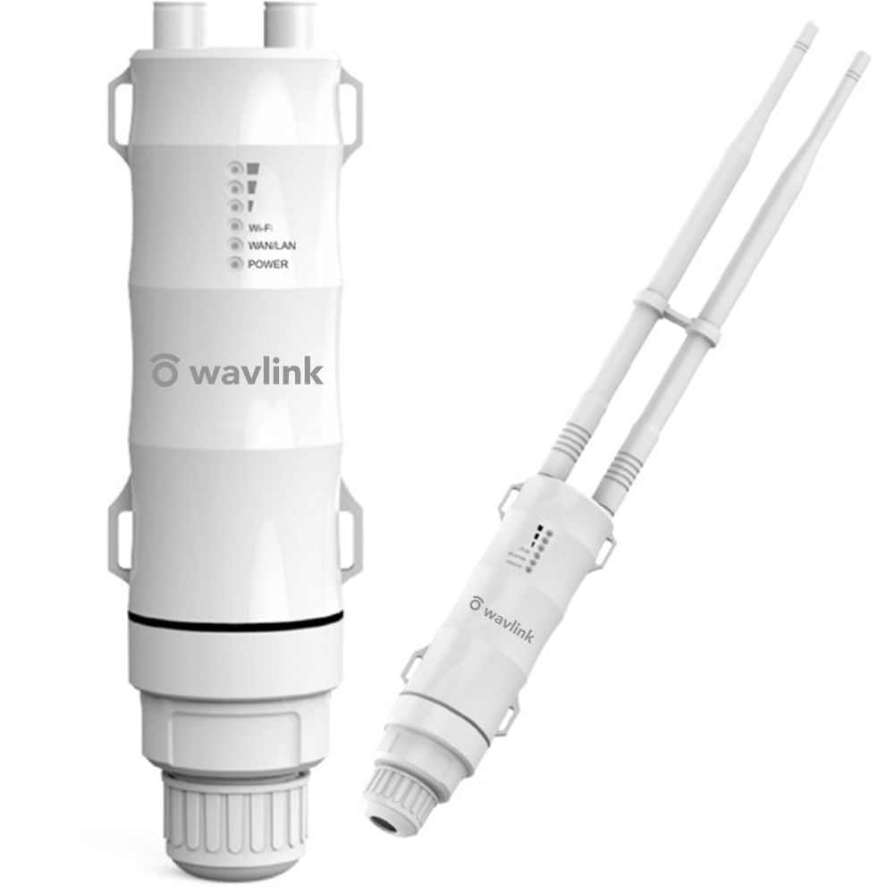 Extensor de WiFi Exterior Wavlink AC600 Alta Potencia a Prueba de Agua WL WN570HA1 MaxiTec