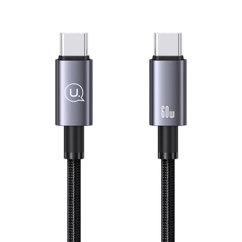 USAMS-Cable-USAMS-USB-C-a-USB-C-60W-con-Nucleo-de-Cobre-Reforzado---25-cm-120-2994