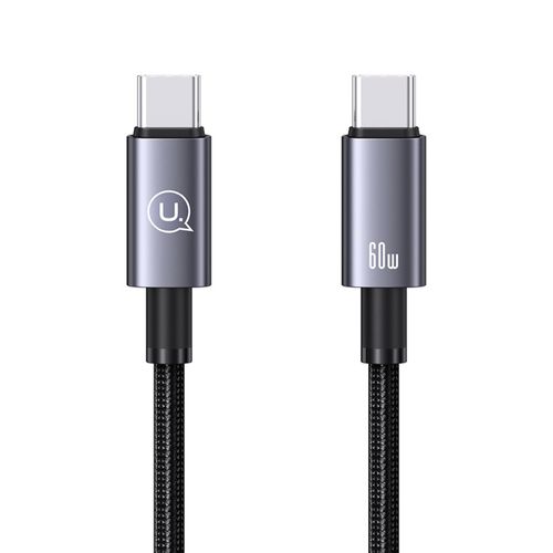 USAMS Cable USAMS USB-C a USB-C 60W con Núcleo de Cobre Reforzado 120-2994