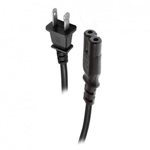 HELIOS Cable de Alimentación de 2 Metros con Conector C7 - Alta Calidad y Versatilidad 610-6185